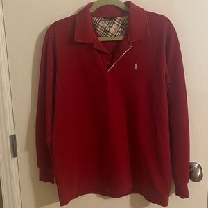 Ralph Lauren Classic Red Polo Shirt